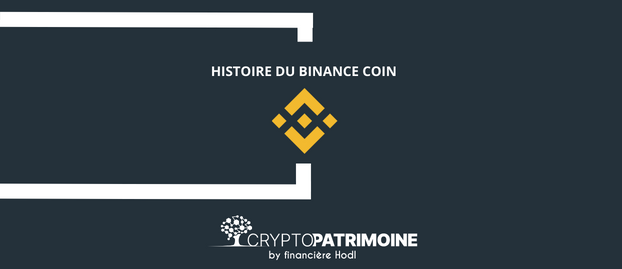 Bannière histoire du Binance Coin