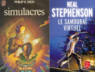 Couvertures des livres Simulacres et le samouraï virtuel