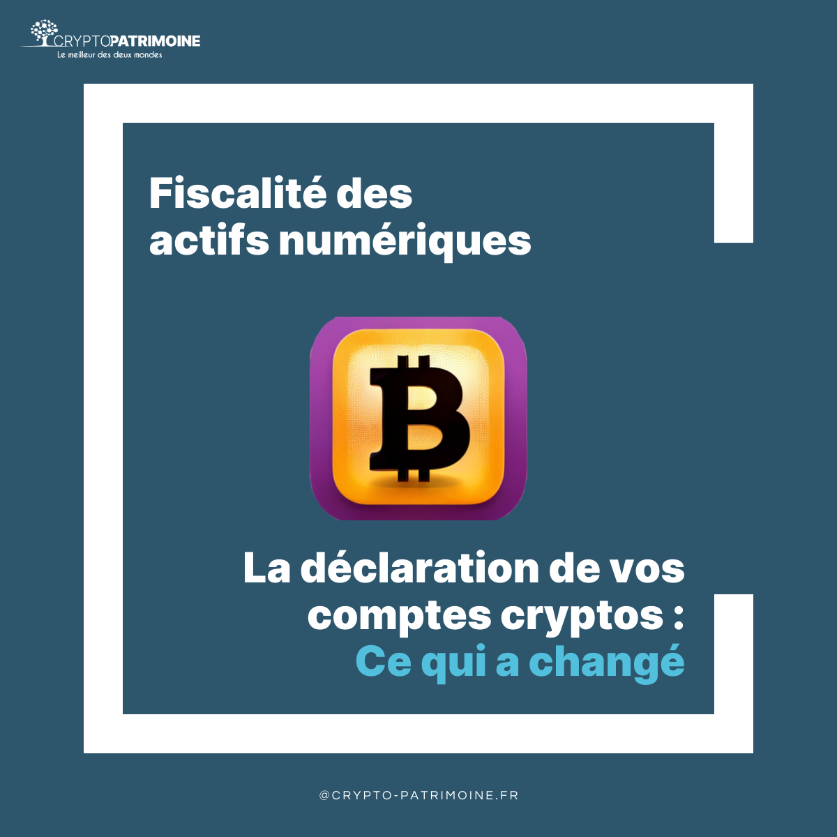 Fiscalité actifs numériques