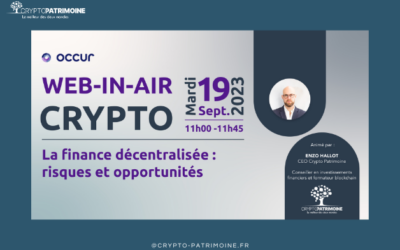 Webinaire : La finance décentralisée