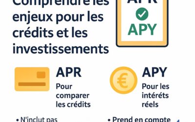 APR vs APY : Ce que tout le monde devrait comprendre avant d’emprunter ou d’investir