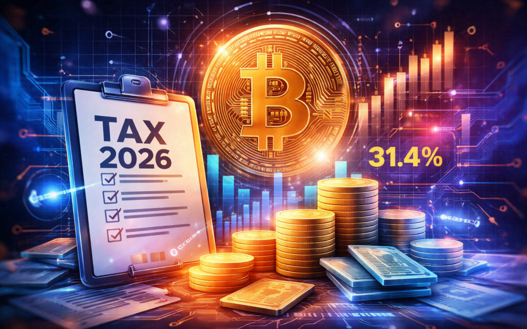 Crypto et impôts en 2026 : ce que change la hausse de la flat tax